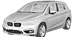 BMW F45 B2532 Fault Code